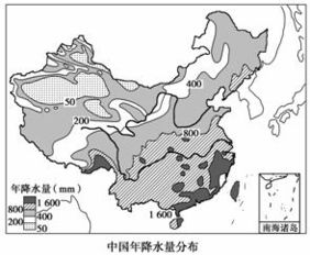 读以下两图.回答 1.地下水资源严重缺乏的省区主要集中在 . 流域.2.根据 中国各省区年地下水资源分布 图归纳我国地下水资源空间分布特点 . . .3.地下水丰歉程度除与气候因素有关外 