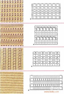 56款钩针花样 全部带图解