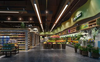 合肥工装公司超市装修设计中灯光应用