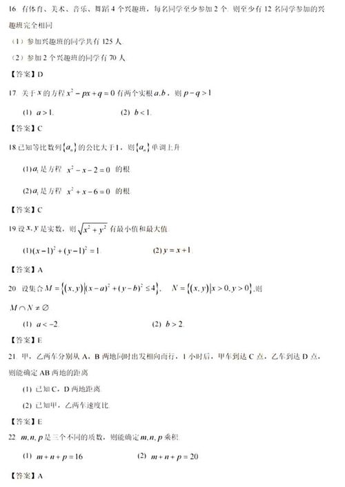 抢先看 2023考研管理类综合真题及参考答案来了,你能考多少分