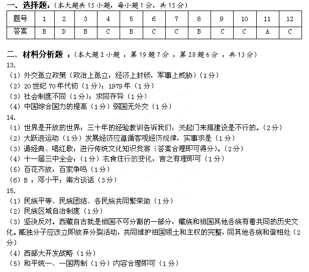 阅读下列材料 材料一 五十六个星座,五十六枝花,五十六族兄弟姐妹是一家 五十六族语言汇成一句话,爱我中华 一首经典歌曲 爱我中华 反映了各族人民热爱祖国 