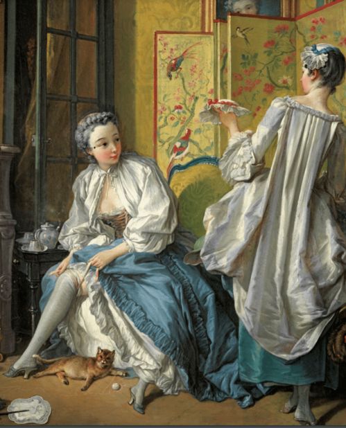 化妆 法国18世纪的中国风狂想