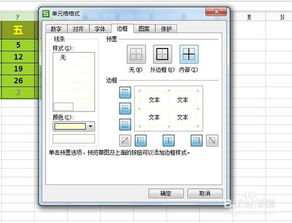 WPS 怎样更改Excel表格的边框颜色 