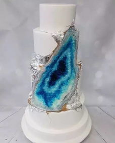 当蛋糕遇上水晶,竟然会产生这样的化学反应