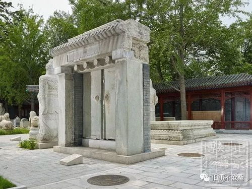 旧事展览 北京石刻艺术博物馆陵墓内的石刻区