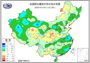 2016年全国降水量为1951年来历史同期最多 