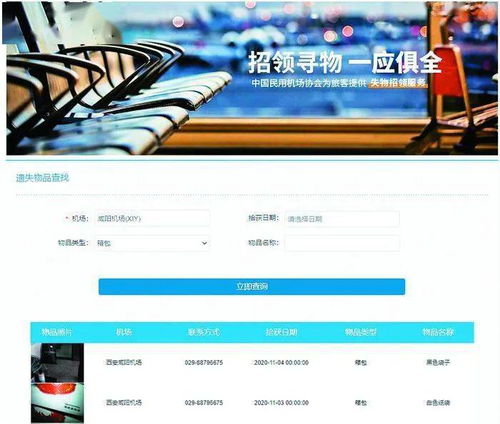 在机场丢了东西如何找回 登录 民航旅客遗失物品全国统一查询平台 可查询 