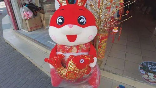 新年装饰品热销,红火喜庆迎兔年
