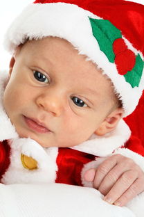 可爱的,婴儿,庆典,儿童,圣诞节,圣诞老人,克劳斯,可爱,幸福,快乐,帽子,度假,欢乐,孩子,小,人,红色,季节 