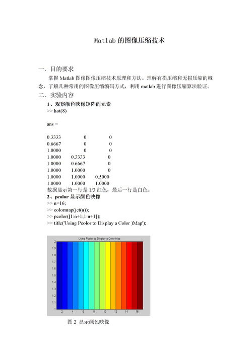 毕业设计(论文)基于matlab的图像压缩处理技术的研究与实现