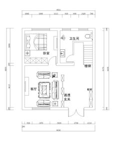 这是我家一楼平面图,下南上北,我想把客厅玄关换成电视墙,沙发靠里面墙放好不好 求指点 急 