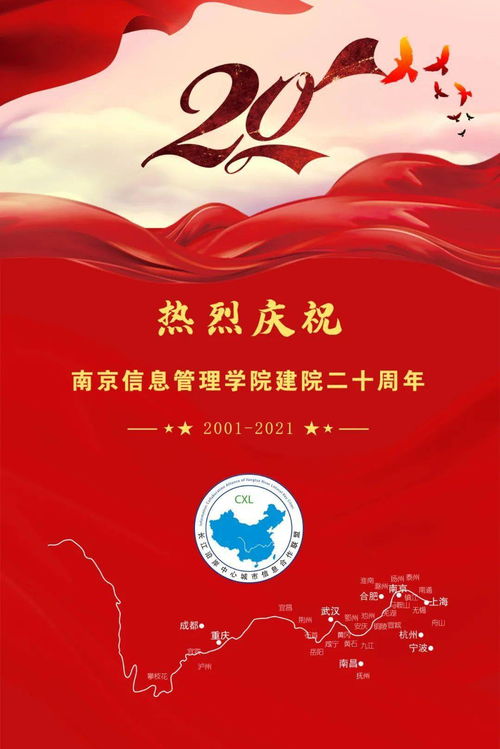 热烈庆祝南京信息管理学院建院20周年 