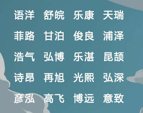 宝宝起名一字中间,一字起名最佳名字推荐