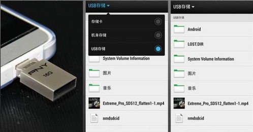 U盘插入手机如何查看。