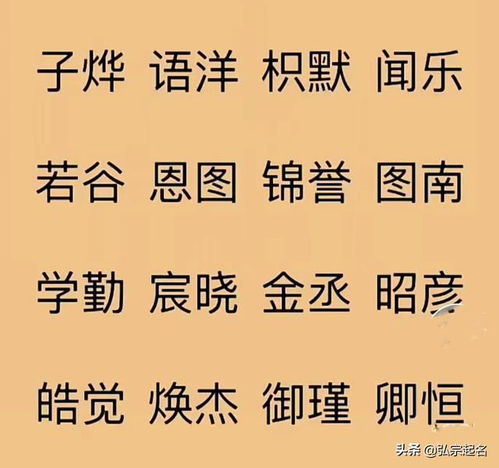 宝宝起名 生个男孩,起这些万年难遇的好名字,将来平步青云