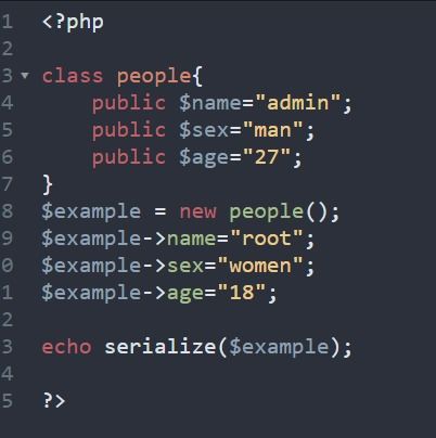 php 7 class 初始化 销毁 PHP反序列化的定义