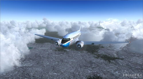 DC 3穿越阿留申群岛的航线 中国模拟飞行网 飞行模拟器 FSX P3D 中国模拟飞行社区 