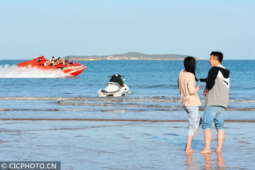 山东青岛 初夏沙滩静美