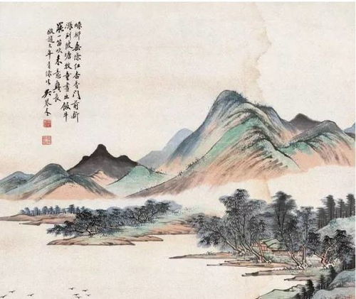 风水国画山水 风水国画山水画客厅装饰画