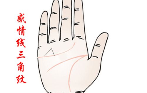 手掌有三角形代表着什么 