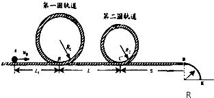 2011 无为县模拟 过山车是游乐场中常见的设施.某校物理兴趣小组自制过山车的简易模型,如图所示,它 