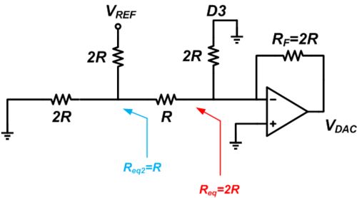 电压模式R 2R DAC的工作原理和特性 