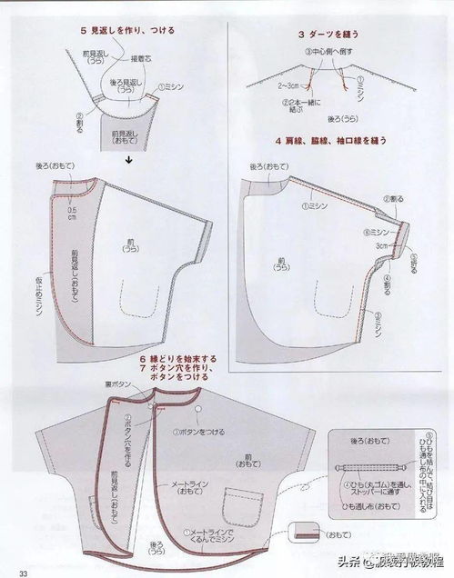 短大衣裁剪教程附裁图 