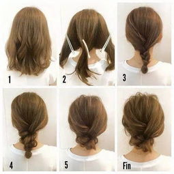 5款简易的中长发编发发型,这样扎比任何姑娘都漂亮