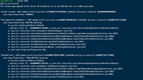 dump命令对什么文件类型起作用(jmap和jstack区别)