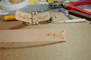 DIY简单植鞣革皮带手工制作过程图解教程