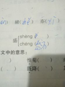 盛字组词