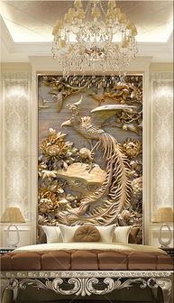 木雕百鸟花语图：精美绝伦的艺术盛宴