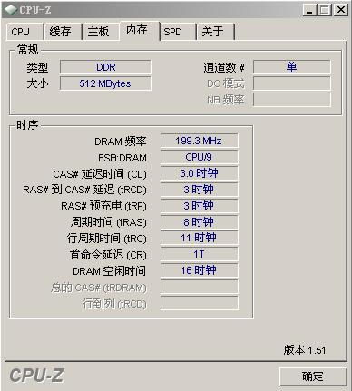 DDR 512内存（及以上）一般要多少钱？