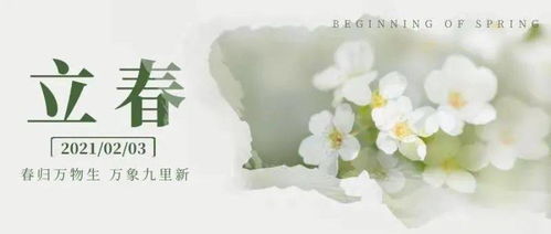 2021年2月3日 立春 ,万物复苏,春暖花开 美好的一天从早安心语开始 赵匡胤 
