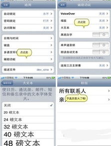 iphone手机设置字体大小