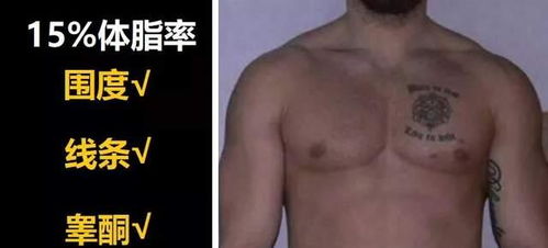 一张图告诉你,体脂15 的男生有多帅 网友 体脂下不去自我安慰