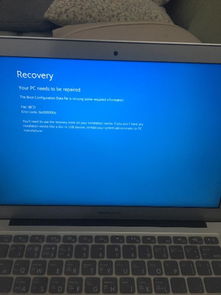 macbook安装win10偶尔蓝屏