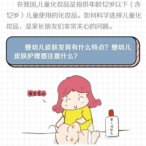 每日科普 一图教您如何科学选择儿童化妆品