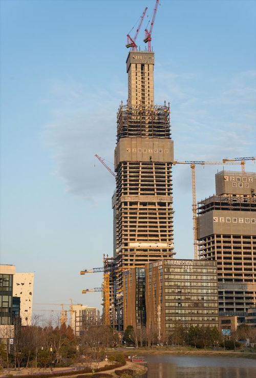 深沪杭珠 四大高收入城市,在建超高层双子塔楼,最新进度