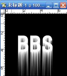 ps里面怎么做字体的融化效果 