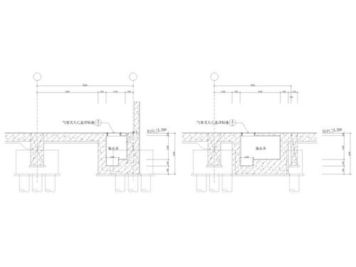 地沟,排水沟,截水沟及盖板节点大样详图