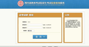 四川自考网成绩查询,四川自考本科成绩查询网站是哪个？