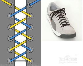 流行的系鞋带的方法 