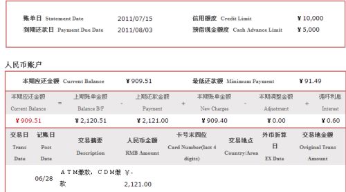 招行信用卡逾期利息举例怎么算(招行信用卡逾期4天利息)