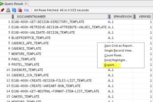 sql developer查询结果如何导出 