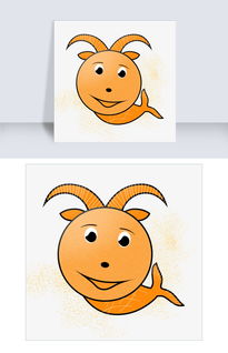 卡通手绘可爱动物摩羯千库原创图片素材 PSB格式 下载 动漫人物大全 