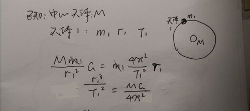 开普勒周期定律公式,急求开普勒定律的推导过程