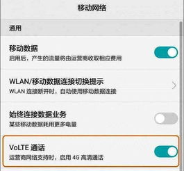 打听电话4G就会变成3G, 到底怎么回事, 原来忘记打开这个功能 