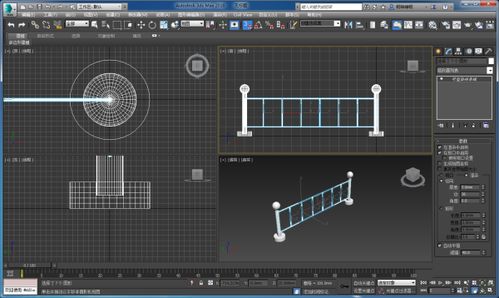 3dmax栏杆怎么做围栏(3dmax如何在一面墙体做门洞)