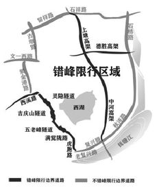 杭州限行限号时间、区域、规定,杭州限牌限外,杭州市限行的车辆牌号、时间段、区域分别是什么？-第2张图片